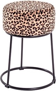 Thumbnail - HAKU Möbel Hocker 22954 Leopard, 1 St.
