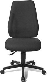 Topstar Bürostuhl Lady Sitness®, LT0B0 BC0 Stoff schwarz, Gestell schwarz