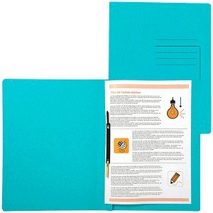 Exacompta Schnellhefter Karton hellblau DIN A4, 25 St.