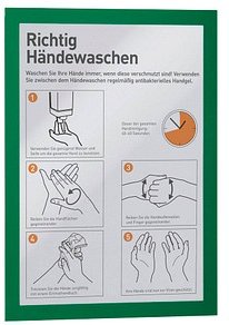 Thumbnail - DURABLE Magnetrahmen selbstklebend DURAFRAME® grün A4, 2 St.