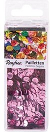 Thumbnail - Rayher Streu-Pailletten altrosa gewölbt Ø 6,0 mm, 4.000 St.