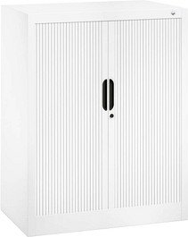 CP Omnispace Rollladenschrank verkehrsweiß 2 Fachböden 80,0 x 42,0 x 103,0 cm