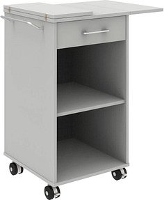 röhr Techno Rollcontainer hellgrau 1 Auszug 50,2 - 100,0 x 54,6 x 104,2 cm