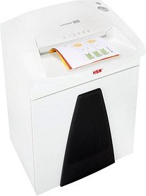 HSM SECURIO B26 Aktenvernichter mit Partikelschnitt P-4, 4,5 x 30 mm, bis 16 Blatt, weiß