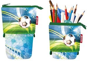 ROTH Schlampermäppchen Fußball Motiv, 13,5 x 6,0 cm