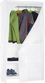 Simonrack Stoffschrank CLICK & KEEP, 8435104920275 weiß 90,0 x 50,0 x 180,0 cm, 1 St.