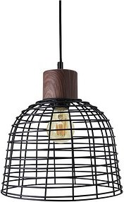 Thumbnail - meet powered by PAPERFLOW Maryland Deckenleuchte schwarz, akazie