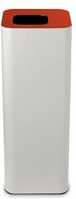 TKG Pure Mülleimer 60,0 l weiß, rot, 1 St.