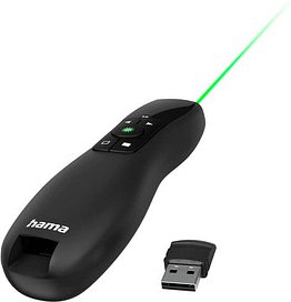 hama Presenter Greenlight-Pointer, grüner Laser