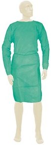 Thumbnail - Meditrade® unisex Schutzkittel BeeSana® PP grün Einheitsgröße 10 St.
