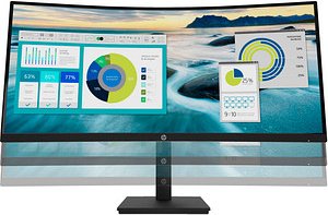 HP P34hcG4 Monitor 86,36 cm (34,0 Zoll) schwarz