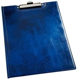 DURABLE Klemmbrettmappe 235506 DIN A4 blau Karton, 1 St.