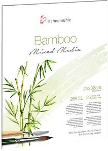 Thumbnail - HAHNEMÜHLE Malblock Bamboo 24,0 x 32,0 cm
