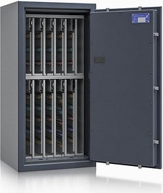 ISS safe4key Schlüsseltresor grau mit 720 Haken, Elektronikschloss, 50,0 x 42,0 x 100,0 cm, 1 St.