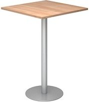 HAMMERBACHER Stehtisch nussbaum 80,0 x 80,0 x 111,6 cm, 1 St.
