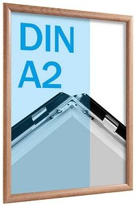 Thumbnail - SPRINTIS Klapprahmen holzoptik hell 42,0 x 59,4 cm, 1 St.