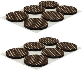 Thumbnail - WAGNER® design yourself EH 0128 Anti-Rutsch-Pads Stoff Ø 2,8 cm, 12 St.