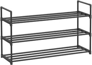 SONGMICS Schuhregal schwarz 92,0 x 30,0 x 54,0 cm, 1 St.