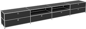 viasit Sideboard System4, 47487 schwarz 302,9 x 40,4 x 43,2 cm, 1 St.