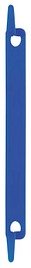 Top-Print Heftstreifen BI-CLIP Abheftstreifen blau Kunststoff, 50 St.