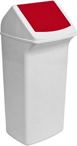 DURABLE Mülleimer 40,0 l weiß