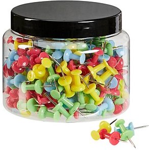 200 Gowi Pinnnadeln farbsortiert