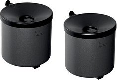 TKG Rondo senior Wandaschenbecher graphit, 2 St.