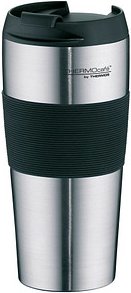 Thumbnail - THERMOcafé by THERMOS Isolierbecher PRO schwarz, silber 400,0 ml, 1 St.