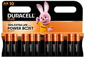 Thumbnail - DURACELL Batterien PLUS Alkali-Mangan Mignon AA 1,5 V, 10 St.