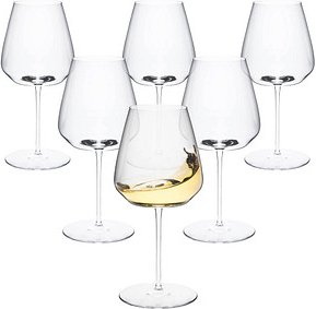 RONA Weißweingläser SANTORINI mundgeblasen 550,0 ml, 6 St.