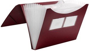 FolderSys Fächermappe 12 Fächer rot