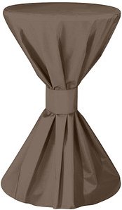 MFG Freizeitmöbel Stehtischhusse taupe Ø 70,0 cm