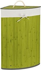 relaxdays Wäschekorb grün