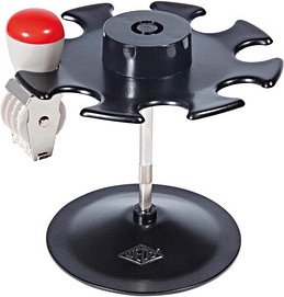 WEDO Stempelträger schwarz für 8 Stempel