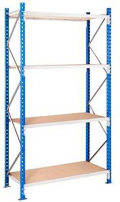 Manorga Schwerlastregal EPSIVOL ZR2515604F4D lichtgrau 150,0 x 60,0 x 250,0 cm