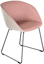 sedus Schalenstuhl on spot cosy UC-842/004 rosa Stoff