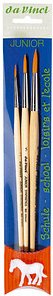 da Vinci Junior Pinsel-Set Größe 2, 5, 8, 3-teilig