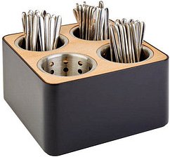 APS Besteckhalter braun, schwarz