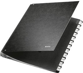 AKTION: LEITZ Pultordner 5812 1-12 schwarz mit Prämie nach Registrierung