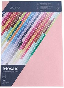 Thumbnail - artoz Briefpapier Mosaic rosa DIN A4 90 g/qm 25 Blatt