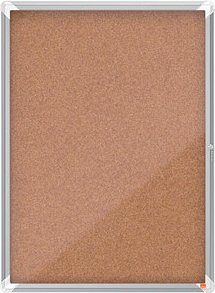 Thumbnail - nobo Schaukasten Premium Plus silber 9x DIN A4, 1 St.