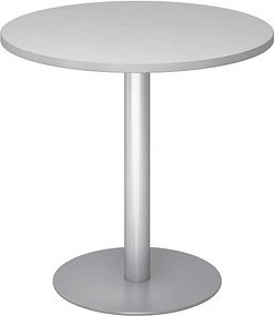 HAMMERBACHER Bistrotisch lichtgrau 80,0 x 80,0 x 74,0 cm