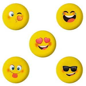 BRUNNEN Radiergummi Happy farbsortiert, 1 St.