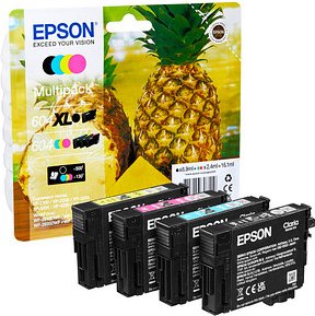 Thumbnail - EPSON 604/604XL T10H94 schwarz, cyan, magenta, gelb Druckerpatronen, 4er-Set