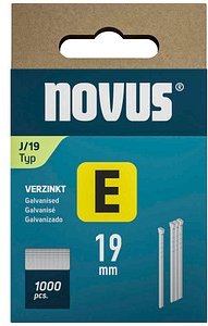 novus Tackerklammern Nägel 19 mm, 1.000 St.