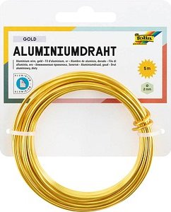 folia Basteldraht gold 2,0 Ø mm 5,0 m 1 St.