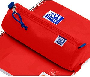 Thumbnail - OXFORD Schlampermäppchen rot, 22,0 x 7,0 cm