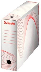 Esselte Archivboxen weiß 10,0 x 25,0 x 35,2 cm, 25 St.
