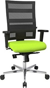 Topstar Bürostuhl Sitness X-Pander Plus, SI959WGT350 Stoff grün, Gestell alu