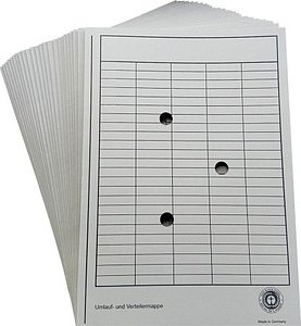 Wekre Sammelmappen DIN A4 grau, 25 St.